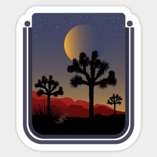 Walk Around the Desert Sticker